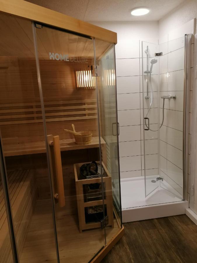 Blumenwerkstatt Mit Sauna Und Jacuzzi Dankerode  エクステリア 写真