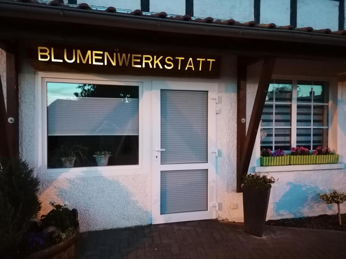 Blumenwerkstatt Mit Sauna Und Jacuzzi Dankerode  エクステリア 写真
