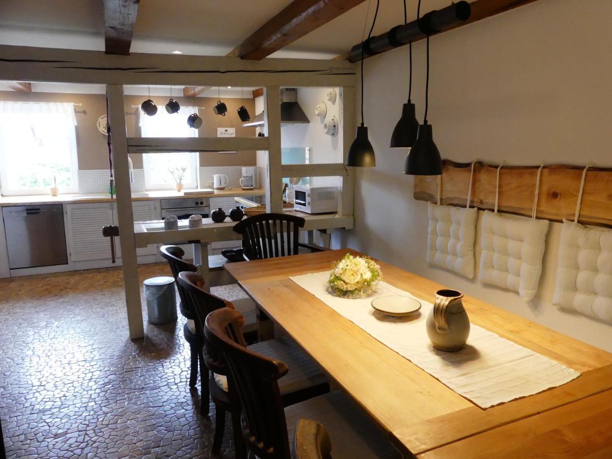 Blumenwerkstatt Mit Sauna Und Jacuzzi Dankerode  エクステリア 写真