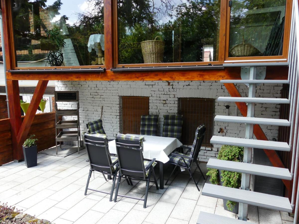 Blumenwerkstatt Mit Sauna Und Jacuzzi Dankerode  エクステリア 写真