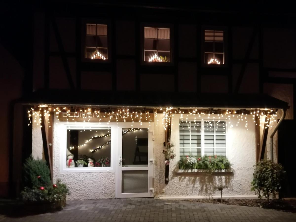 Blumenwerkstatt Mit Sauna Und Jacuzzi Dankerode  エクステリア 写真